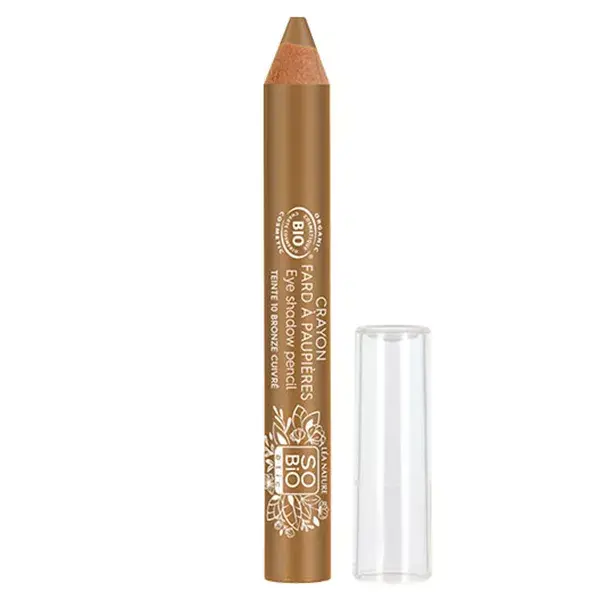 Léa Nature SO BiO étic Yeux Crayon Fard à Paupières Jumbo N°10 Bronze Cuivré Bio 6g