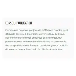 Nutrivie Complexe Vitalité Bio 20 ampoules