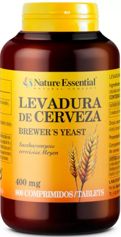 Imagen de Nature Essential Levadura de Cerveza 400mg 800 Comprimidos