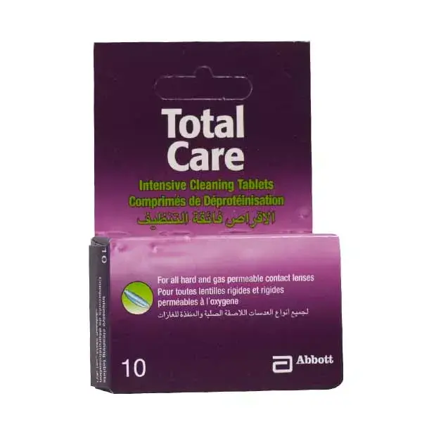 Abbott Total Care Deproteinisation 10 comprimidos