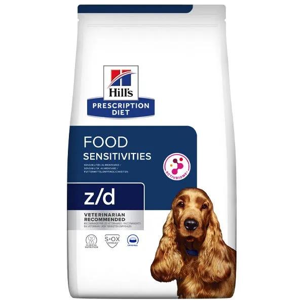 Hill's Prescription Diet Z/D Food Sensitivities Crocchette Original Cani Sacco 10Kg