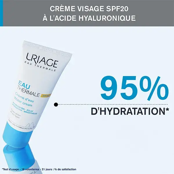 Uriage Eau Thermale Crème d'Eau SPF20 Hydratante 40ml