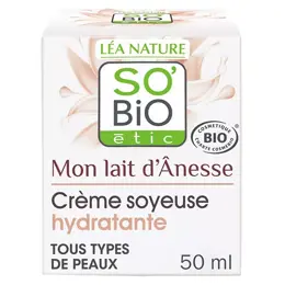 So'Bio Étic Mon Lait d'Ânesse Crème Soyeuse Hydratante Bio 50ml