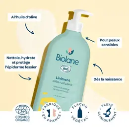 Biolane Liniment Oléo-Calcaire Bio 500ml