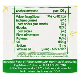 Blédina Blédine Céréales Saveur Biscuit +6m 400g