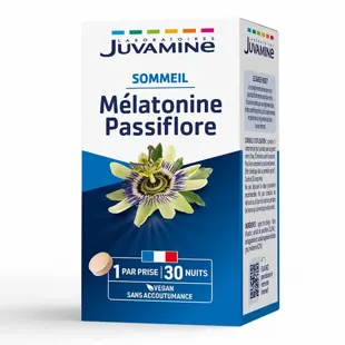 Juvamine Relax Sonno 3 Azioni Melatonina Passiflora 30 compresse
