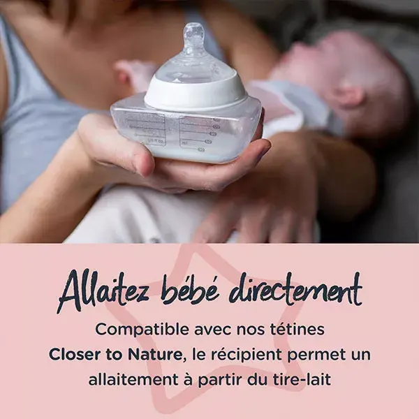 Tommee Tippee Tire-Lait Électrique Portable Mains Libres Simple