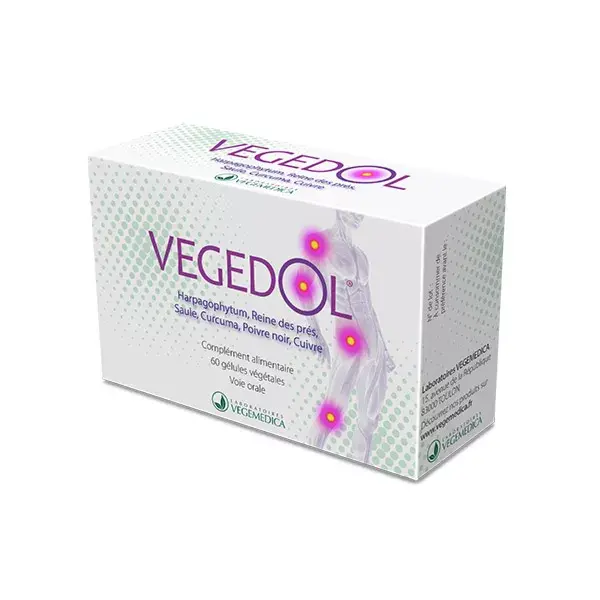 Vegedol 60 vegetable capsules