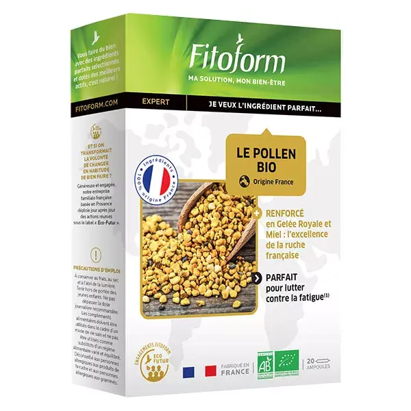 Fitoform Le Pollen Bio 20 ampoules
