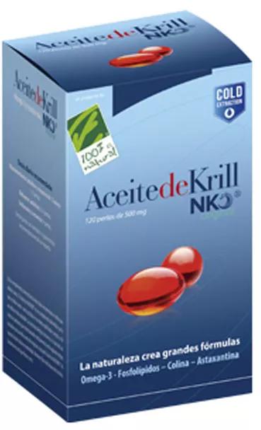 100% Natural Óleo de Krill NKO Original 120 Cápsulas
