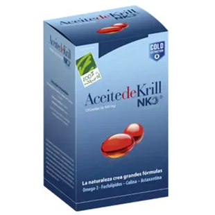 100% Natural Aceite de Krill NKO Original 120 Perlas