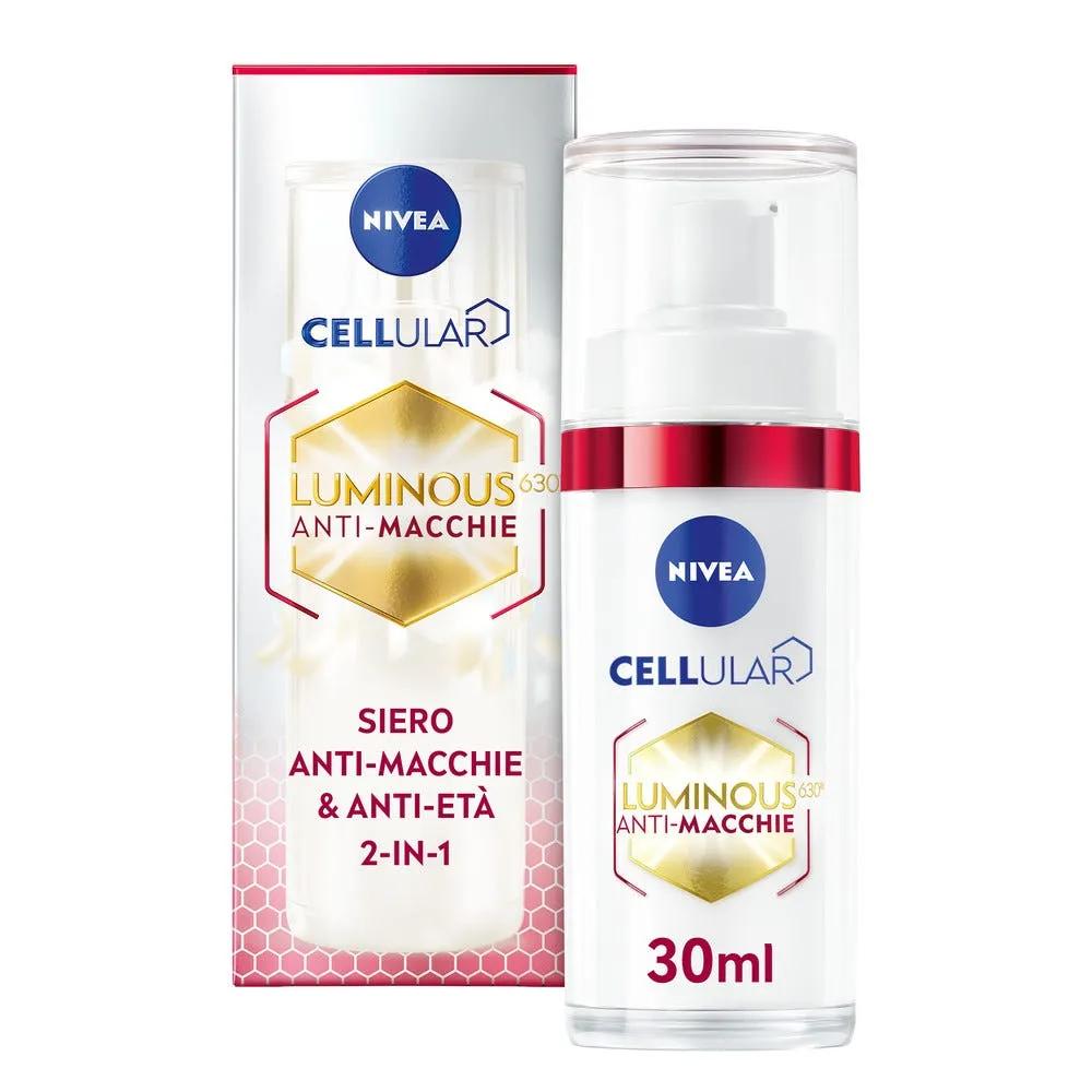 Nivea Luminous630 Siero Anti-Età Siero Viso Antirughe Macchie e Segni del Tempo 30 ml