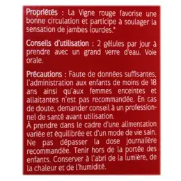 Naturactive Vigne Rouge Bio 60 gélules végétales