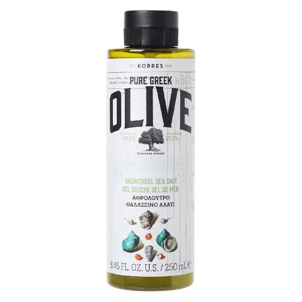 Korres Olive Shower Gel Olive & Sea Salts 250ml