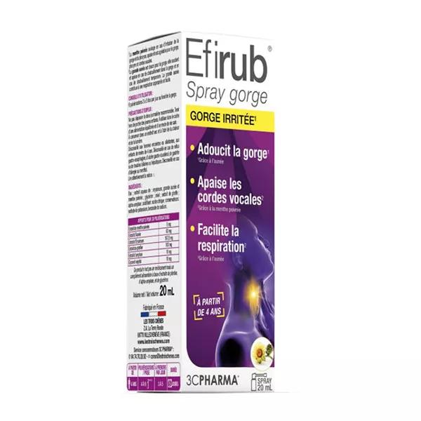 3C Pharma Efirub Spray Garganta A partir de 4 años 20ml