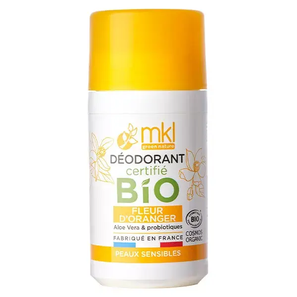 MKL Green Nature Deodorante Fleur d'Oranger Bio 50ml