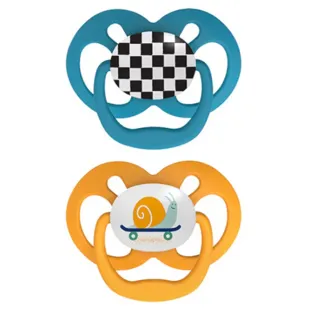 Dr. Brown&#39;s Advantage Reversible Pacifier Assortment 6-18m 2 pcs