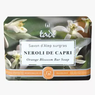 Tadé Méditerranée Sapone d'Alep Ultra Ricco Néroli de Capri 100g