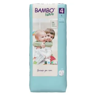 Bambo Nature Pannolino Taglia 4 7-18kg Tall Pack 48 unità