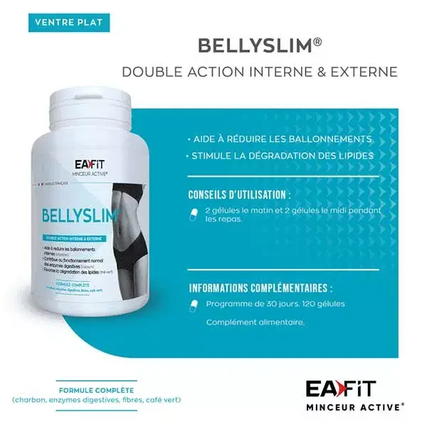 Eafit Bellyslim Active Slimming 120 Softgels