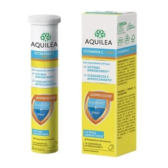 Aquilea Vitamina C Integratore Difese Immunitarie 14 Compresse Effervescenti