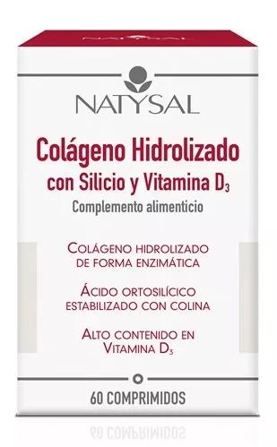 Natysal Hydrolyzed Collagen with Silicon and Vitamin D3 60 Tablets