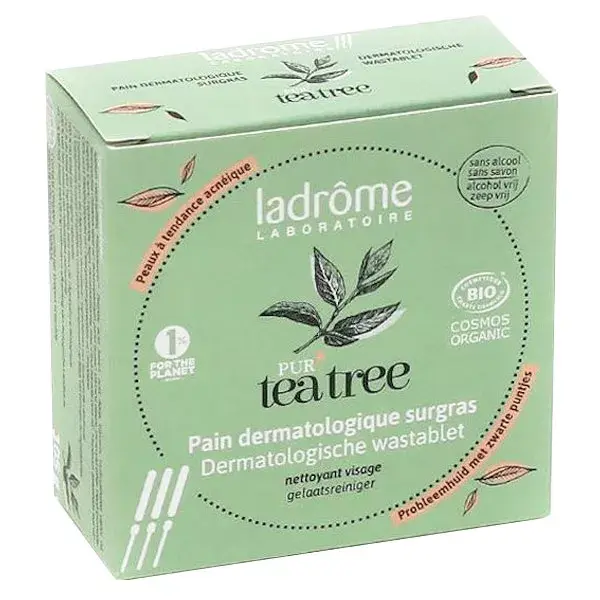 Ladrôme Pain Dermatologique Surgras Purifiant Pur'Tea Tree 105g