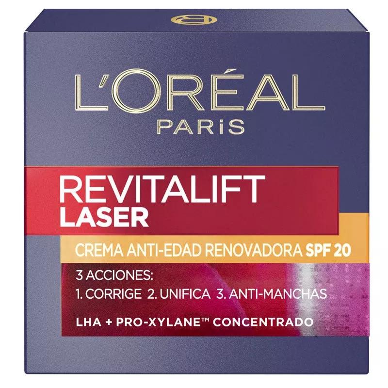 L'Oréal Revitalift Laser Crema Anti-Edad Renovadora SPF20 50 ml