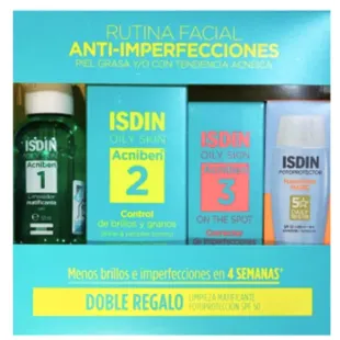 Isdin Acnibel Gel 50 ml + On The Sport 15 ml + Seife 80 gr + Fusion Water Magin SPF50 10 ml