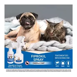 Clement Thekan Spray Anti-Puces Anti-Tiques Chien Chat 250ml