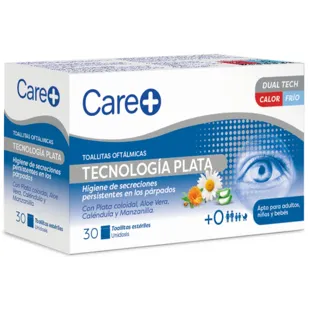 Oogheelkundige doekjes Silver Care Technology + 30Uds