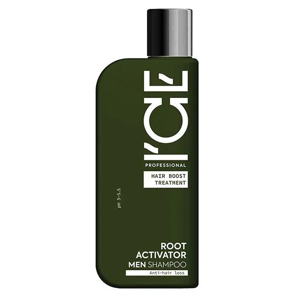 ICE MEN Shampoing fortifiant racines anti-chute pour homme 250 ml