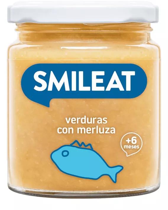 Smileat Gemüseglas mit ECO Seehecht +6m 230 gr