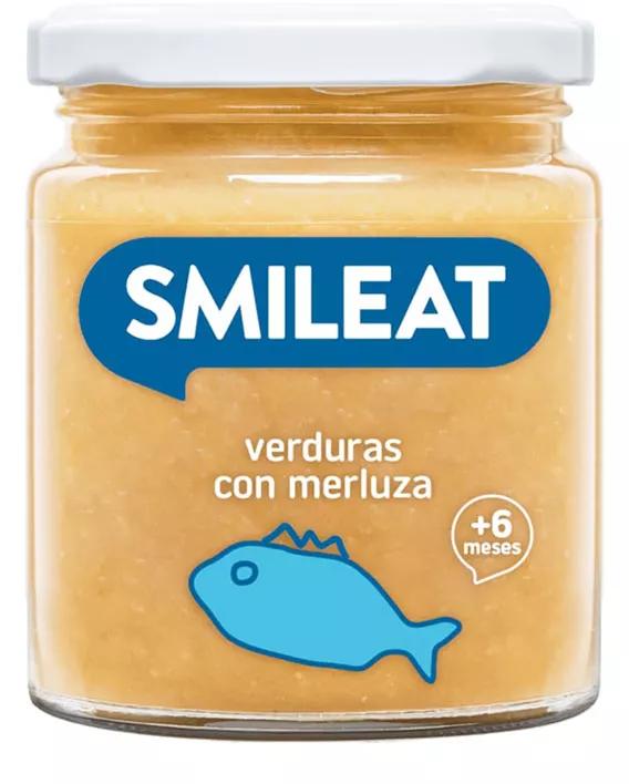 Smileat Potinho de Verduras Com Pescada Ecológico 230G