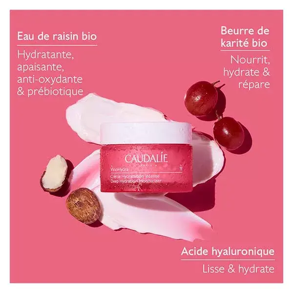 Caudalie Vinohydra Crema Idratazione Intensa 50 ml