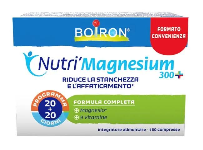 Boiron Nutrì Magnesium 300+ Integratore Di Magnesio 160 Compresse