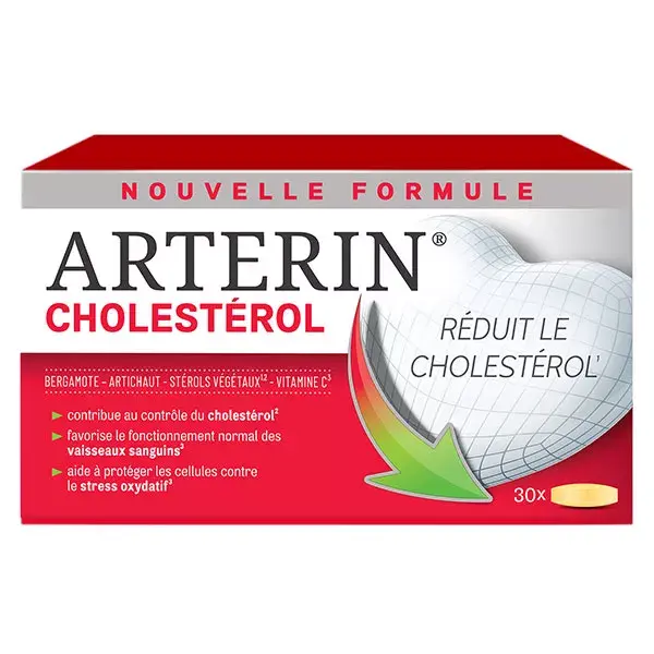 Arterin Cholésterol 30 compresse