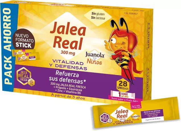 Juanola Jelly Children +3 Years 28 Stick