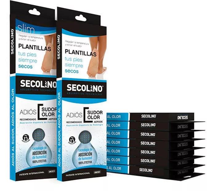 Secolino Pack Palmilhas Pies Secos 10 uds