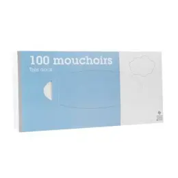 Marque Verte Boite 100 Mouchoirs