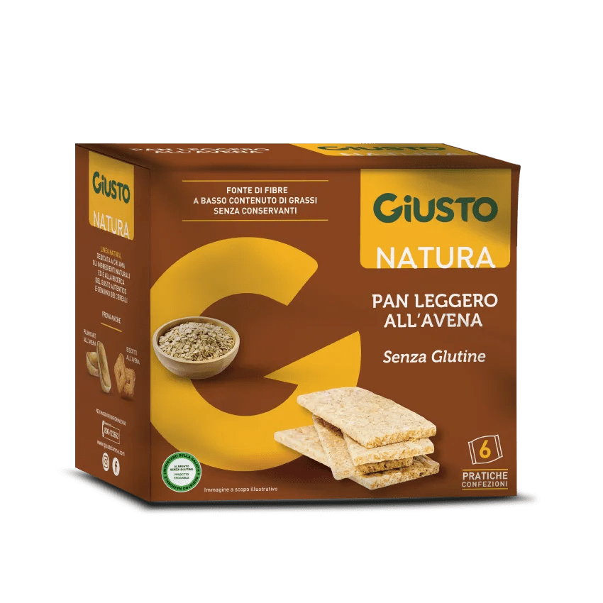 Giusto Panleggero Avena Linea Natura Senza Glutine 150G (6X25G)