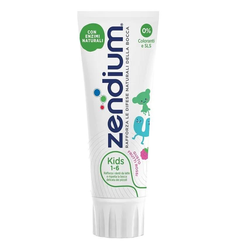 Zendium Kids Dentifricio 1-6 Anni 75 ml