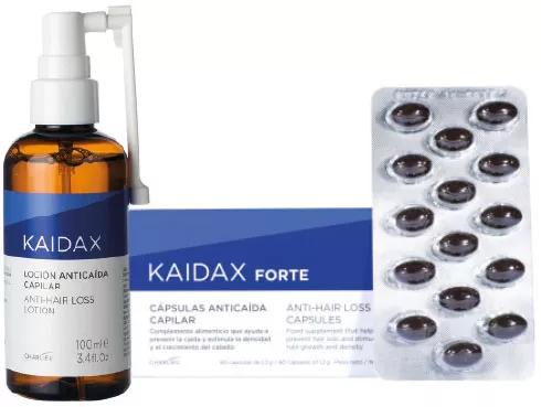 Kaidax 60 Cápsulas + Loción Anticaída 100 ml