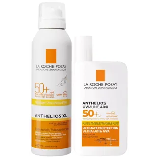 La Roche Posay Anthelios UV-MUNE 400 Invisible Fluid SPF50+ 50 ml + Mist SPF50+ 200 ml