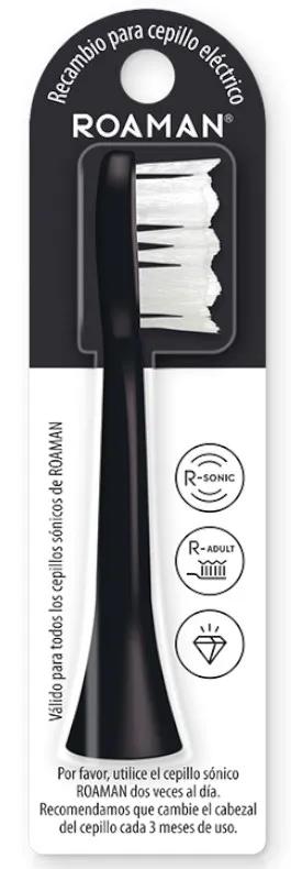 Roaman Replacement Sonic Brush T3S Black 1 unit