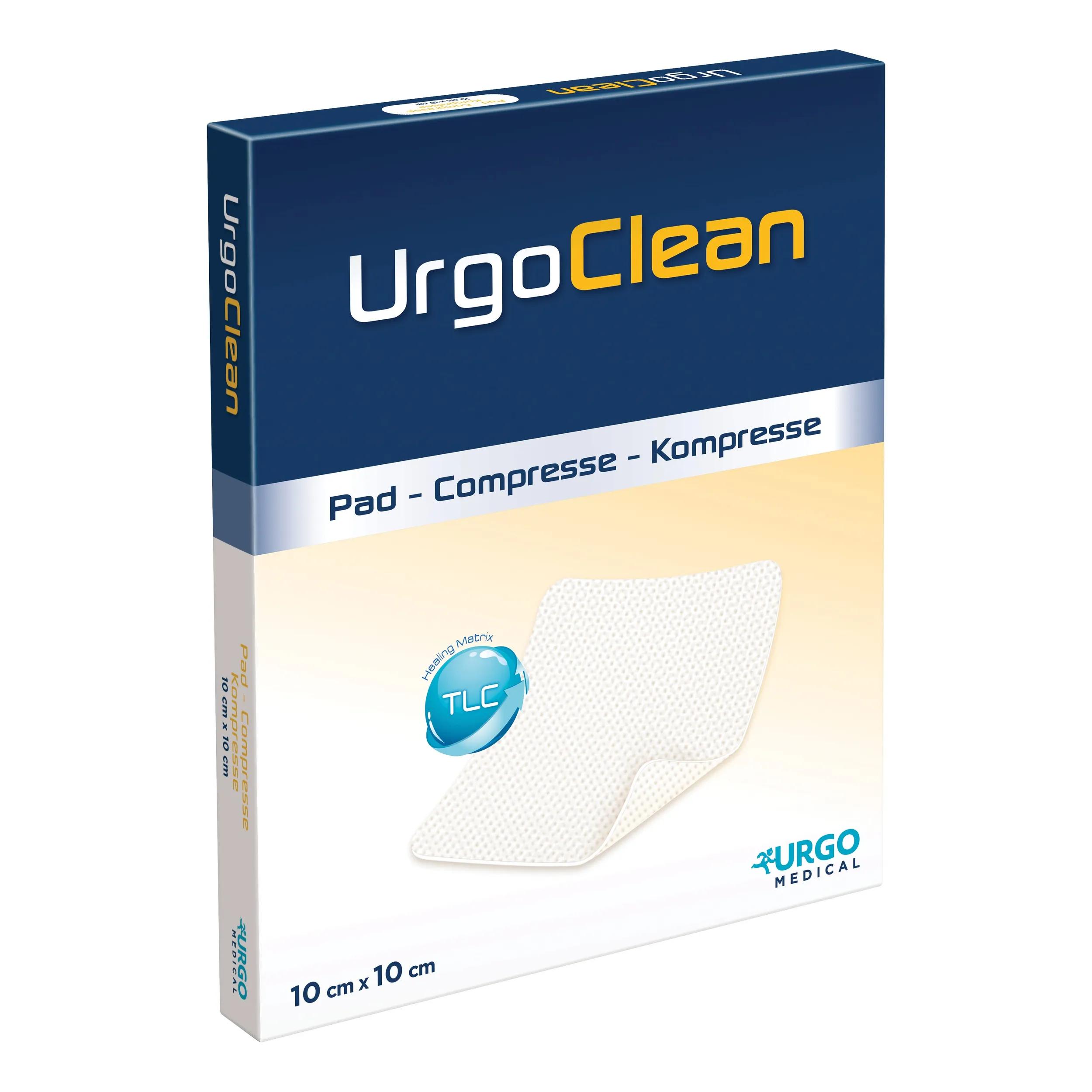 Urgoclean Medicazione Sterile In Garze Compresse 10x10 cm 10 Pezzi