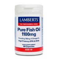 Lamberts Aceite de Pescado Puro 1100mg 60 Comprimidos