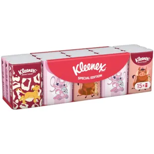 Kleenex Pañuelos Bolsillo Infantiles 15 uds