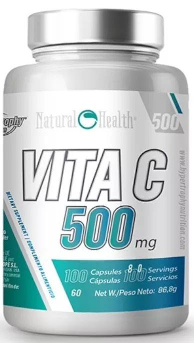 Hypertrophy Nutrition Vitamina C 500mg 100 Cápsulas