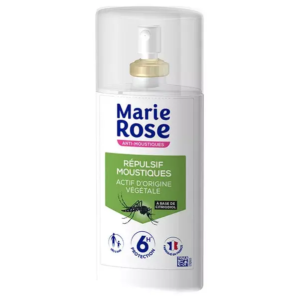 Marie Rose Répulsif moustiques, actif d'origine végétale, 100 ml